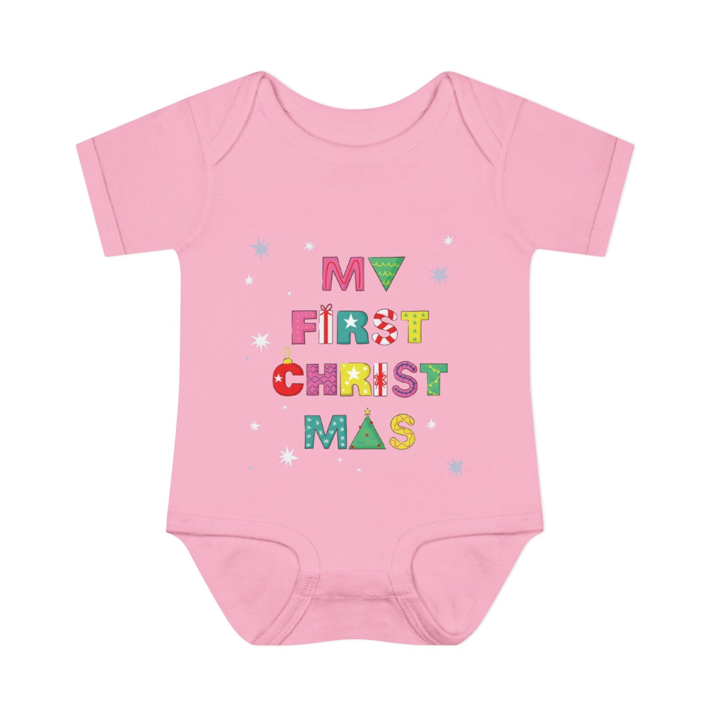MY FIRST CHRISTMASS |Infant Baby Rib Bodysuit |Christmas Adventure Outfit