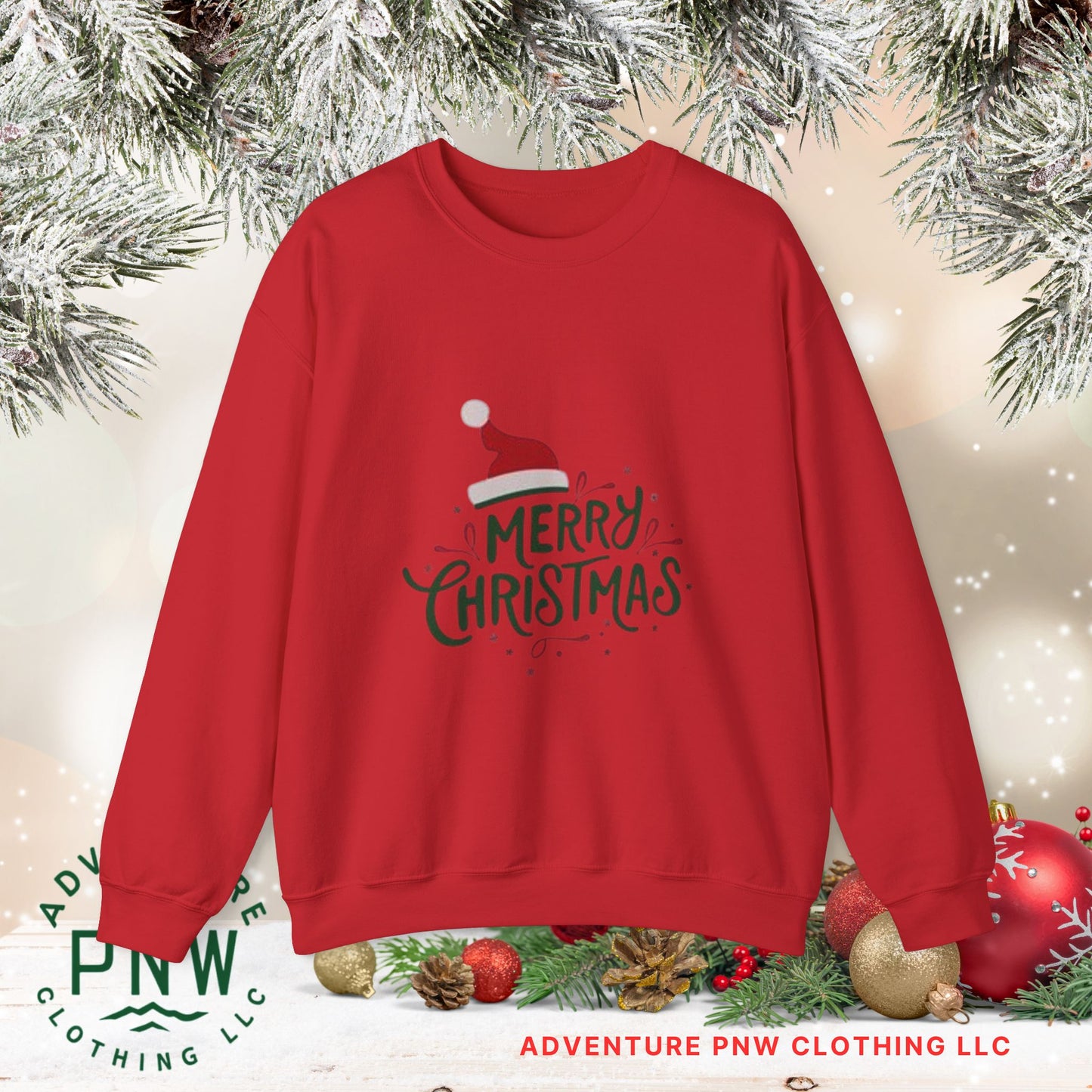 Merry Christmas Sweatshirt, Christmas Family Crewneck, Xmas Gift Idea, Woman Xmas Shirt, Cute Winter Holiday Sweater, Christmas Matching Tee