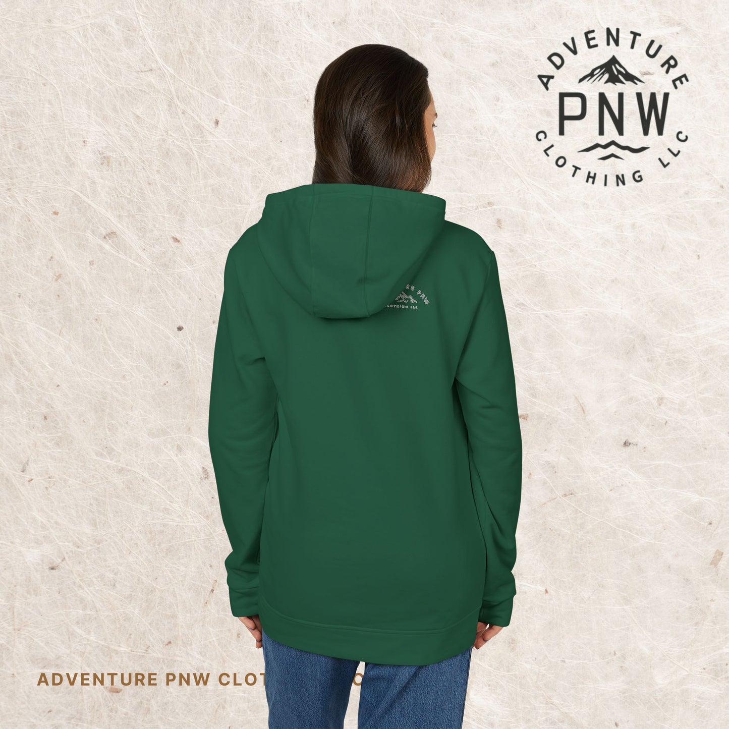 Adidas® Eco-Friendly Fleece Hoodie | Custom Comfy Adventure Mountains