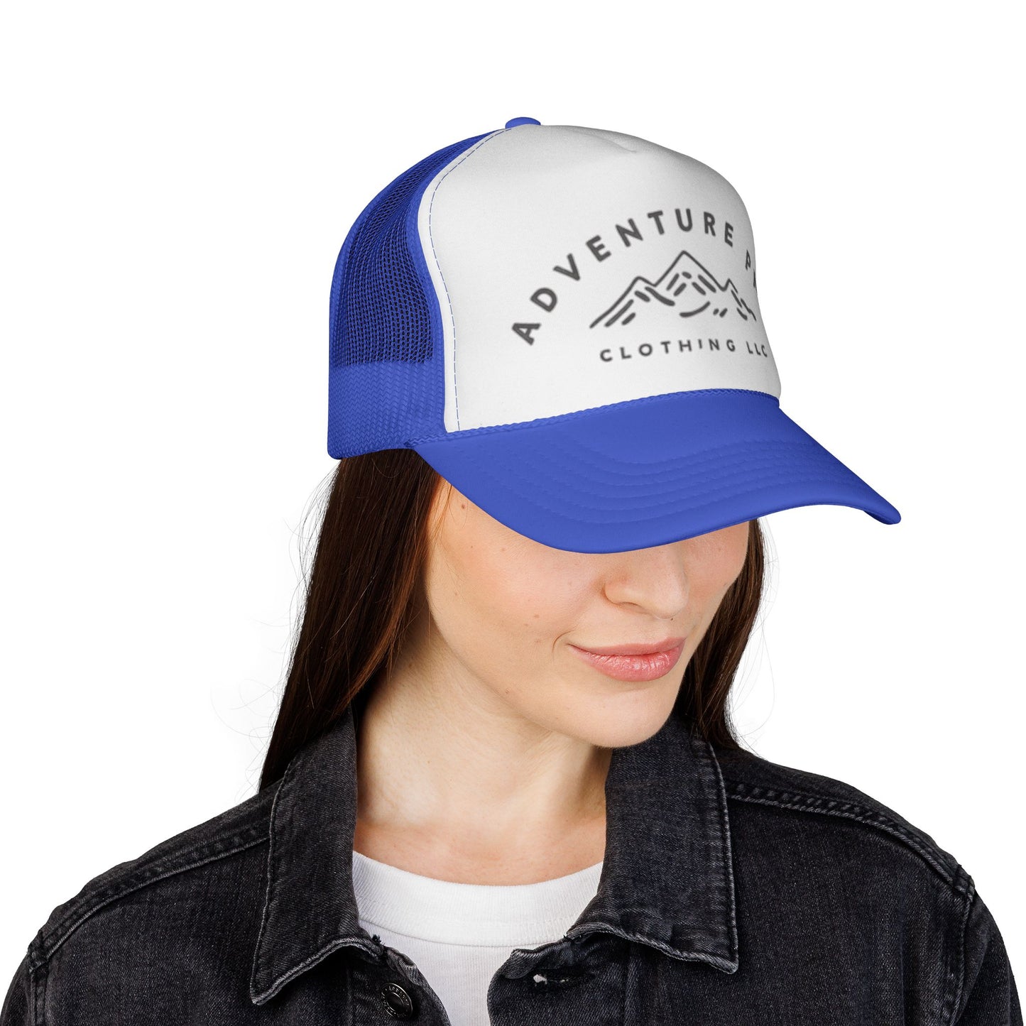 Trucker Caps with Adventure PNW Mountain | Durable Polyester & Nylon Mesh Hats