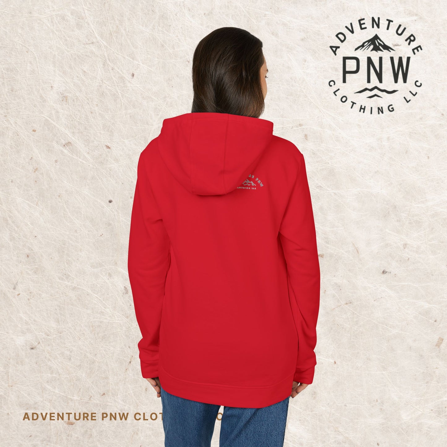 Adidas® Eco-Friendly Fleece Hoodie | Custom Comfy Adventure Mountains