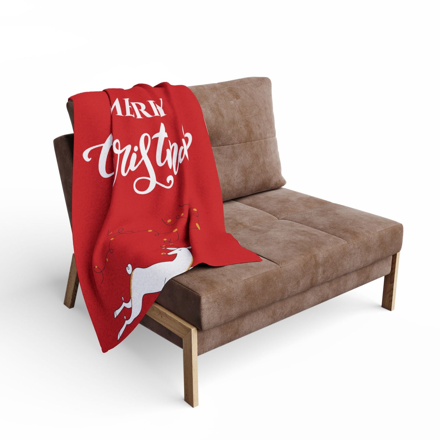 Arctic Adventure Christmas Fleece Blanket | Soft & Warm Holiday Throw | Christmas Decorations