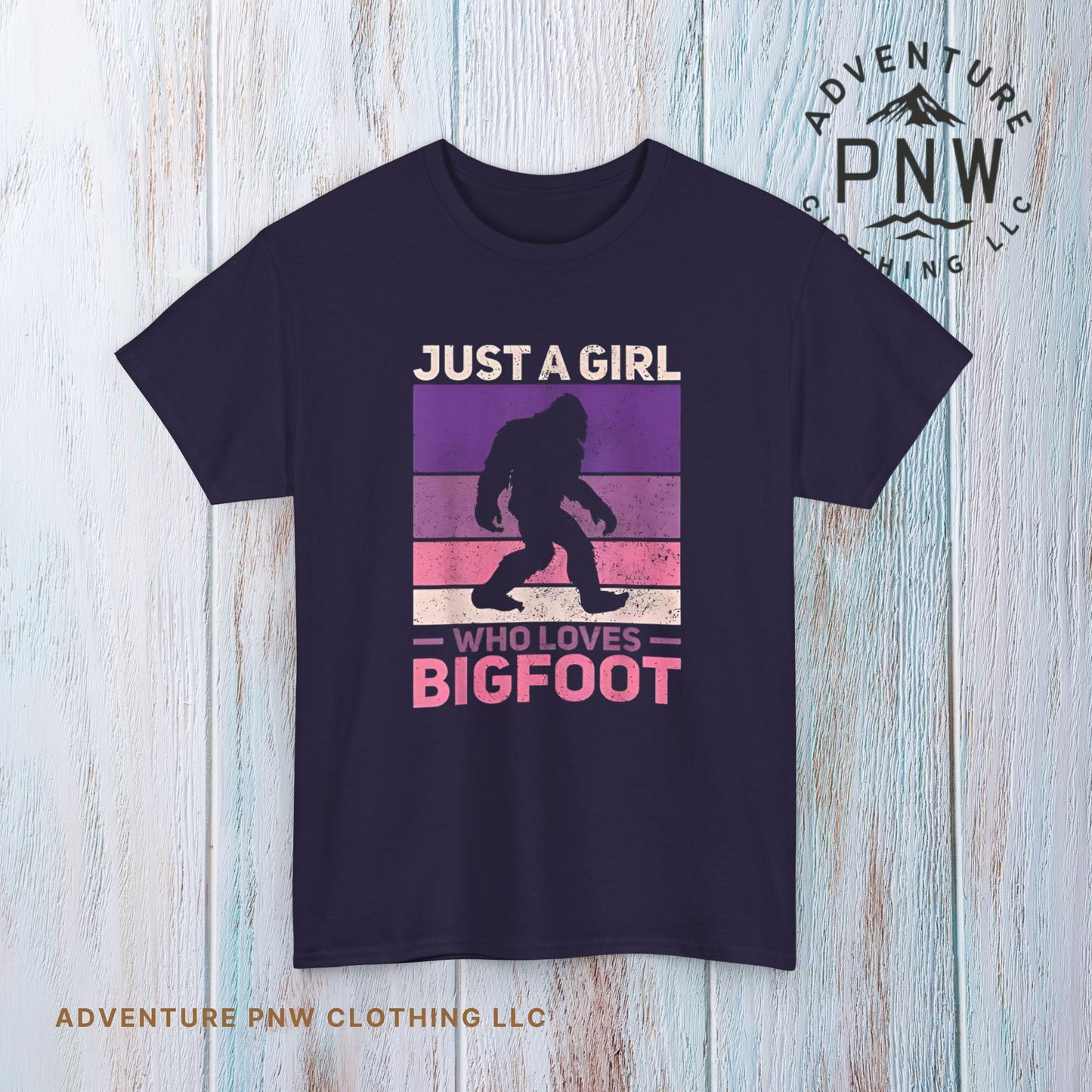 Bigfoot Valentine Shirt, Funny Tee, Unisex Heavy Cotton Tee, Bigfoot Love T-shirt, Valentines Day Gift For Him, Bigfoot Lover Gift,