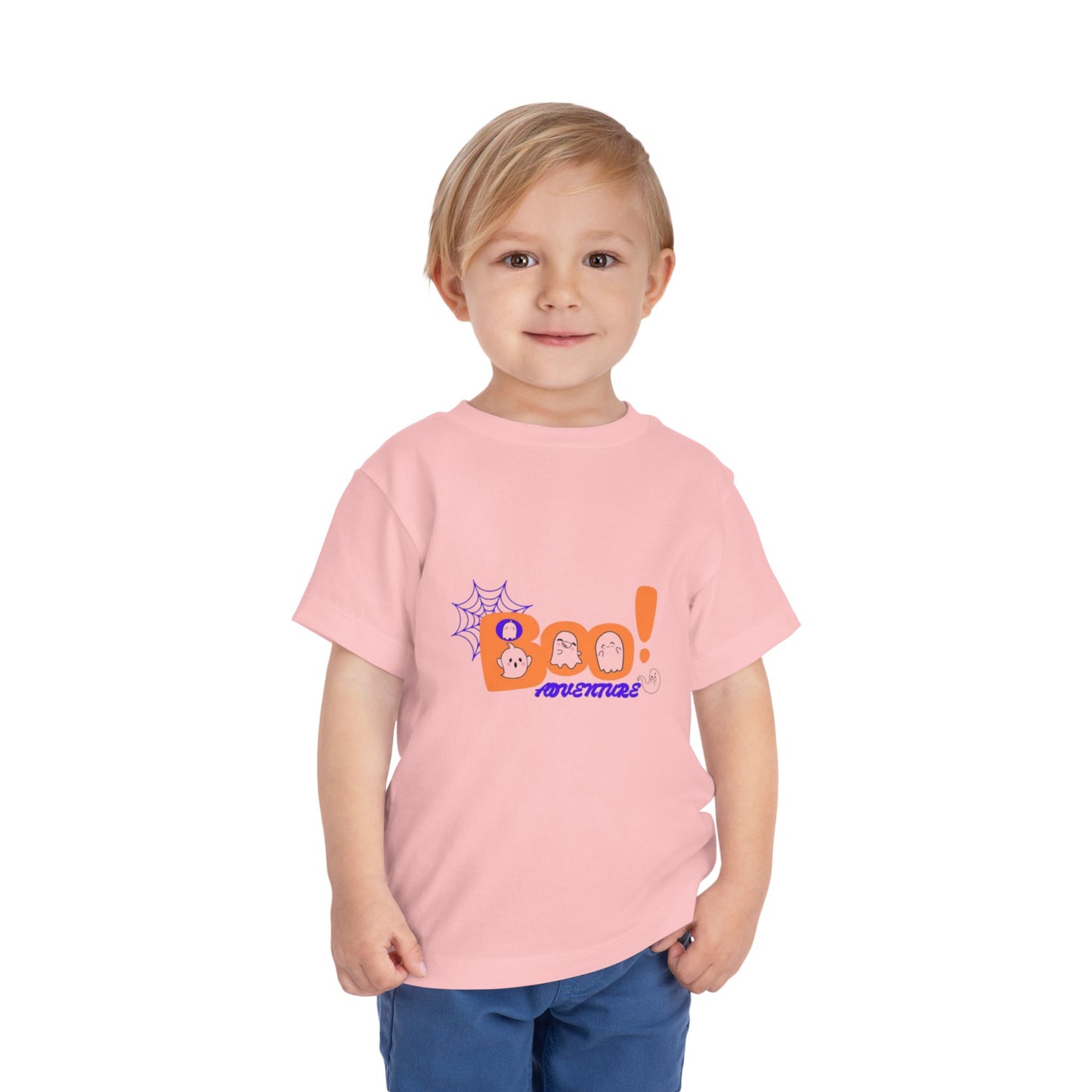 Boo Adventure Kids' T-Shirts | Fun & Spooky Halloween Tees | Toddler Short Sleeve Tee