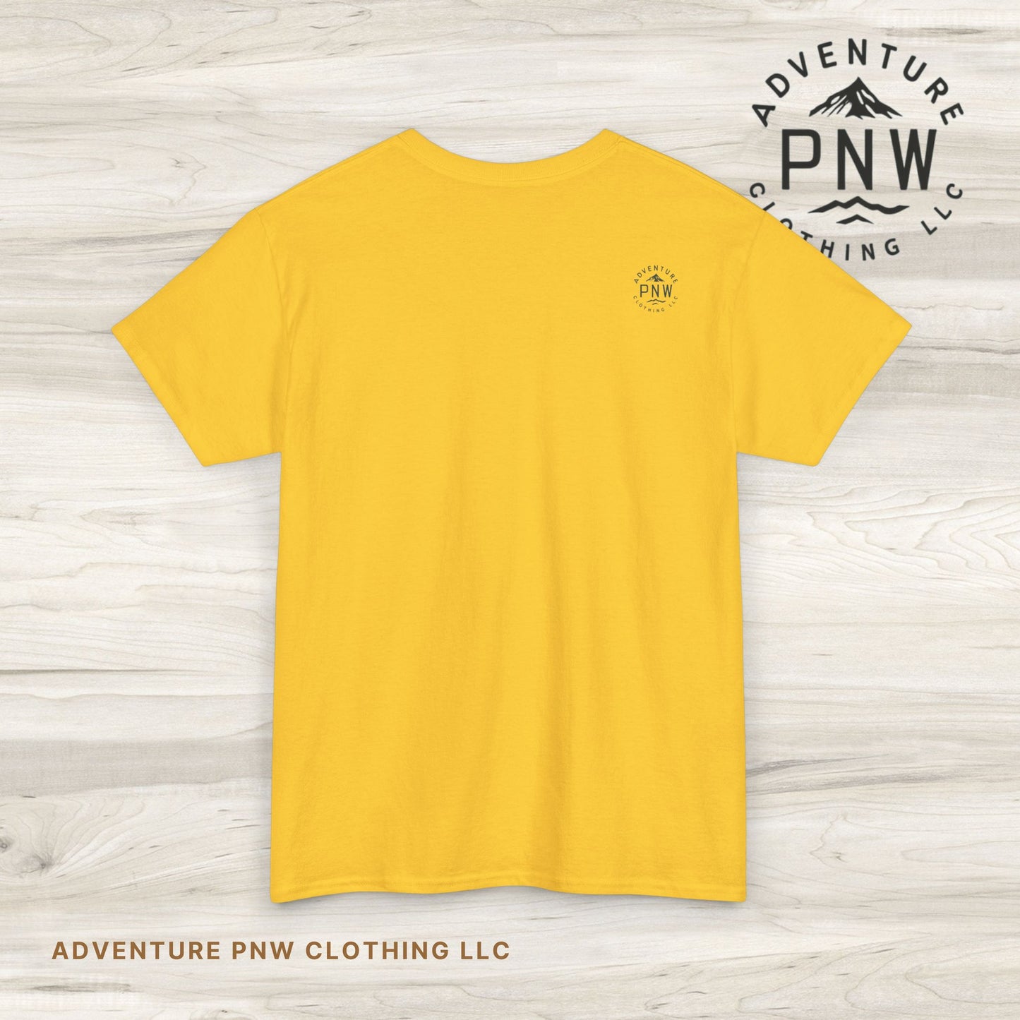 Nature Guitar Men T-Shirt, Creative Guitar Printed Tee for Glamping & Adventure, Outdoorsy Shirt