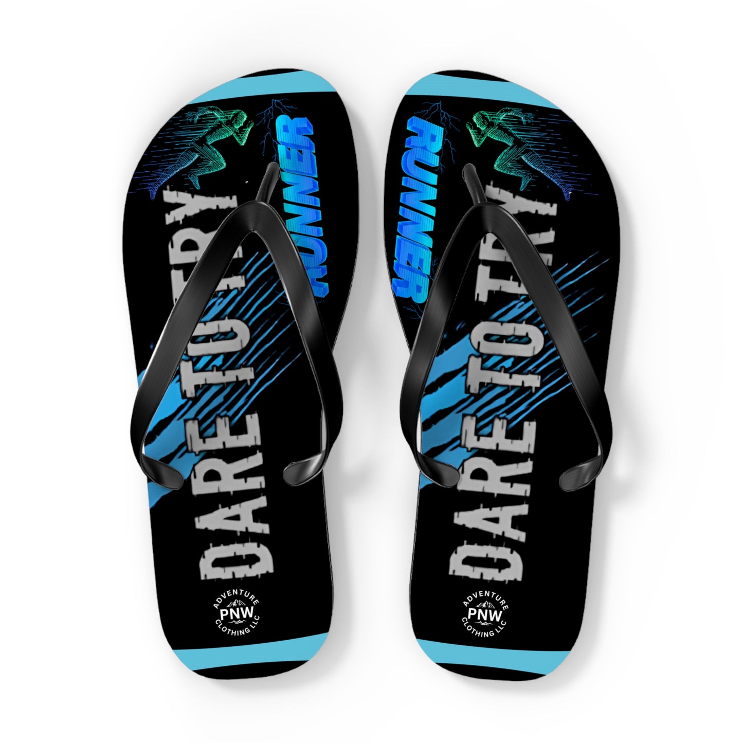 Adventure Flip Flops for Hikers, Stylish Beach Sandals, Summer Footwear, Gift for Outdoors Enthusiasts, Fun Vacation Accessories
