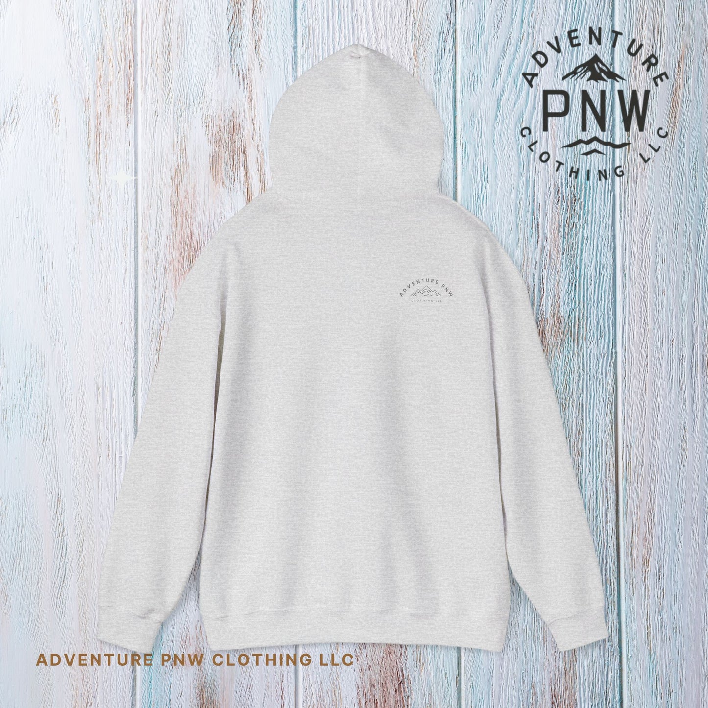 Original Adventure PNW Hoodie Design | Stylish Comfort for Outdoor Fun Adventure Mountains