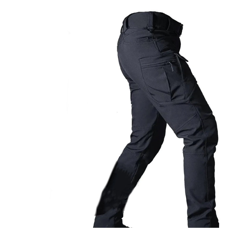Tactical Soft Shell Jacket - Heavy-Duty Waterproof Outdoor Windbreaker with Multi-Pockets