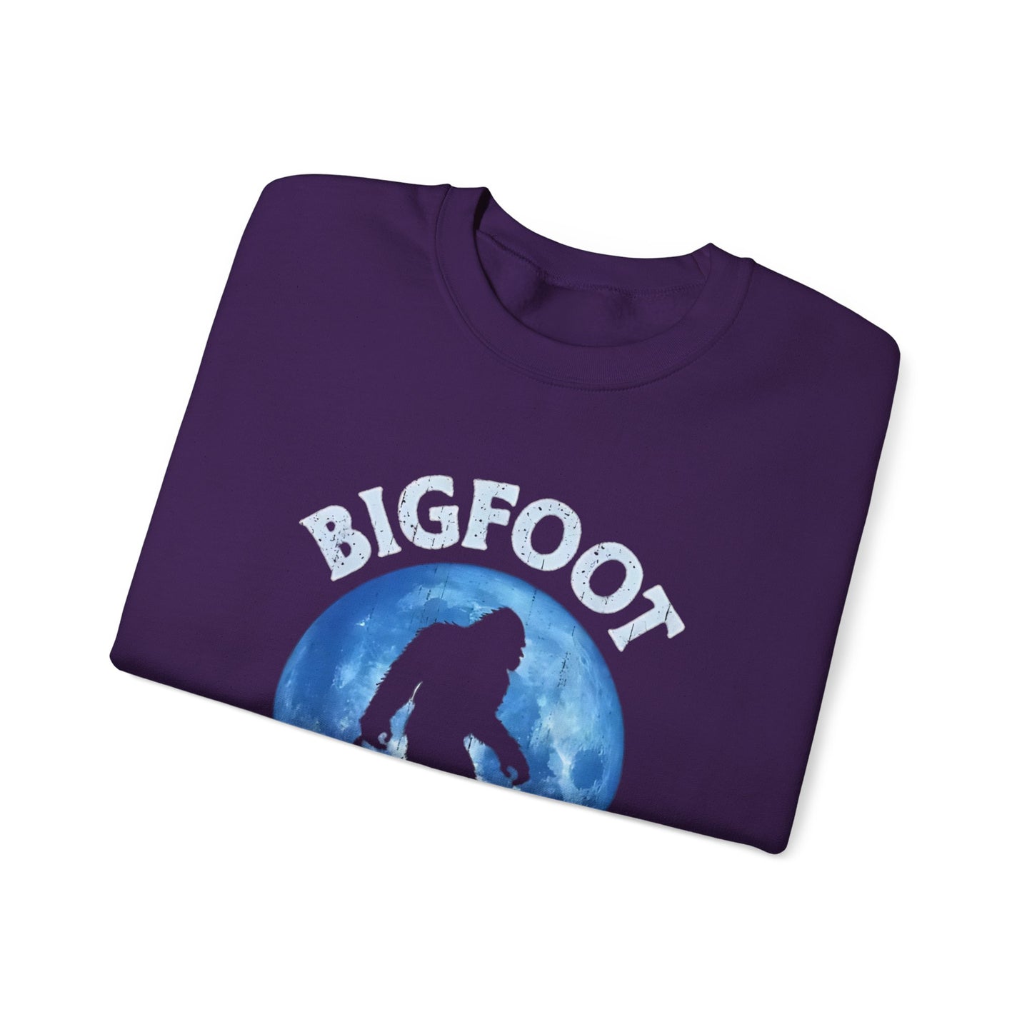 Funny Sasquatch Vintage Unisex Sweatshirt, Bigfoot Saw Me Shirt, Gift for Cryptid Lover, Yeti Graphic Pullover, Cryptozoology Crewneck