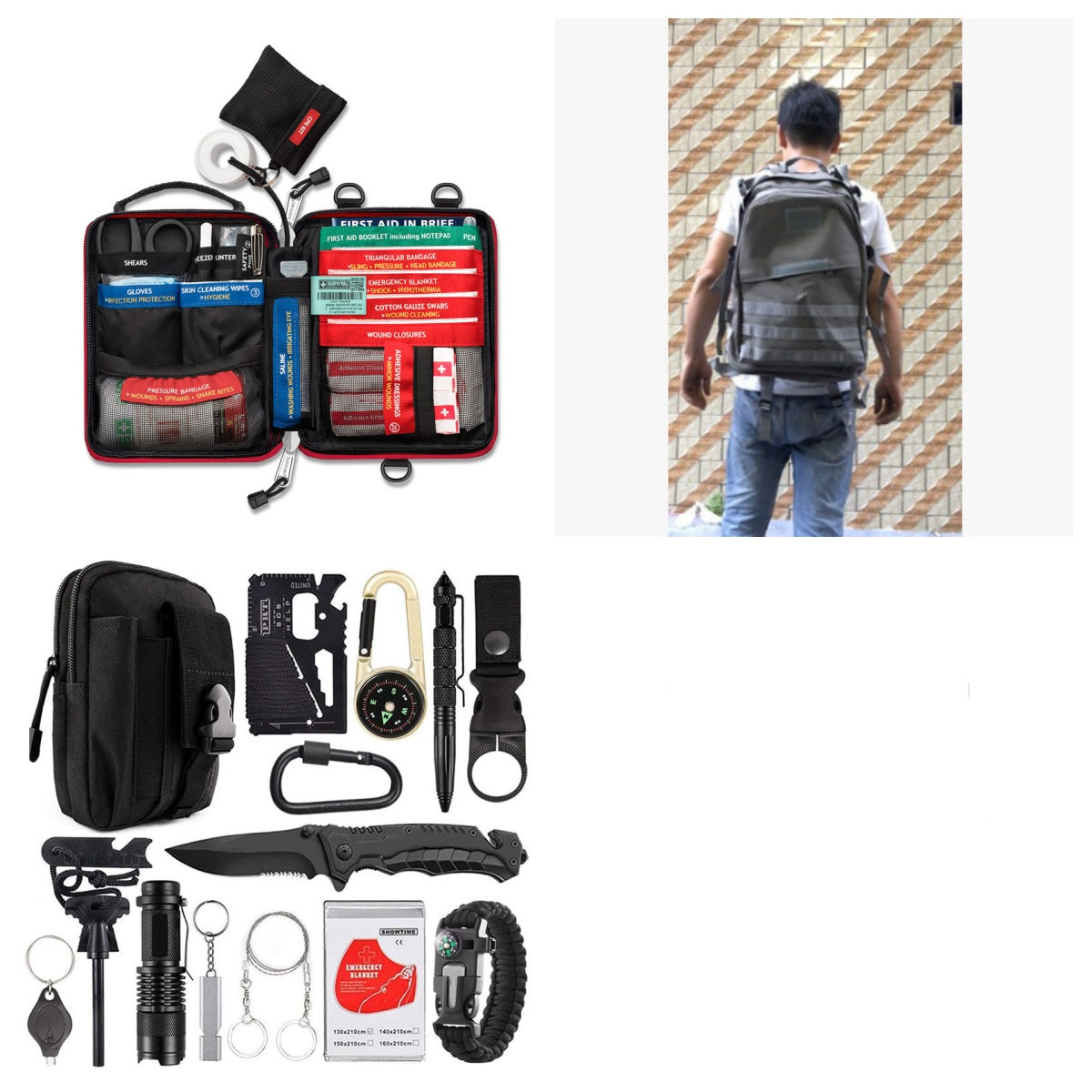 Multi-Function Survival Tool | Outdoor Camping & Self-Defense Gear