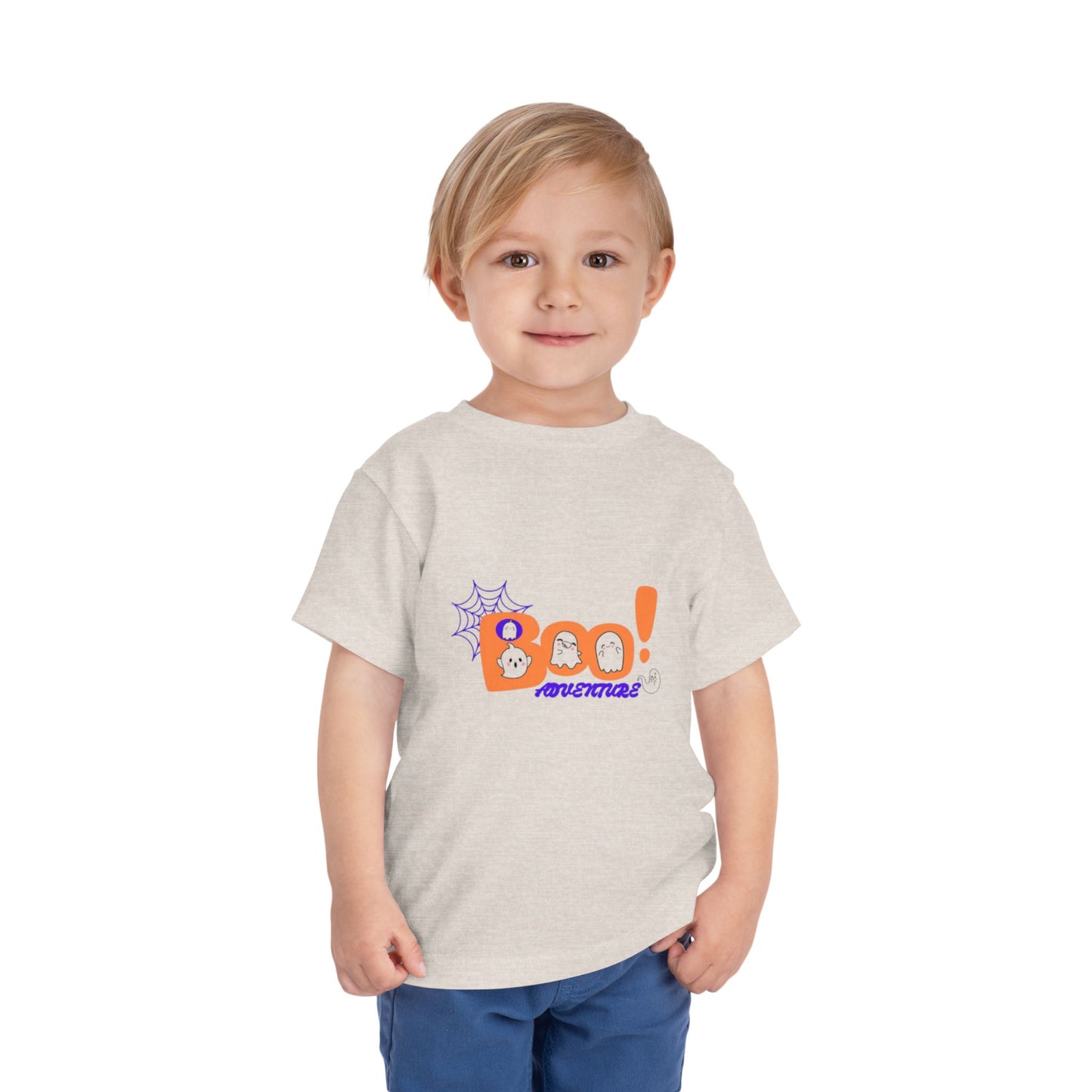 Boo Adventure Kids' T-Shirts | Fun & Spooky Halloween Tees | Toddler Short Sleeve Tee
