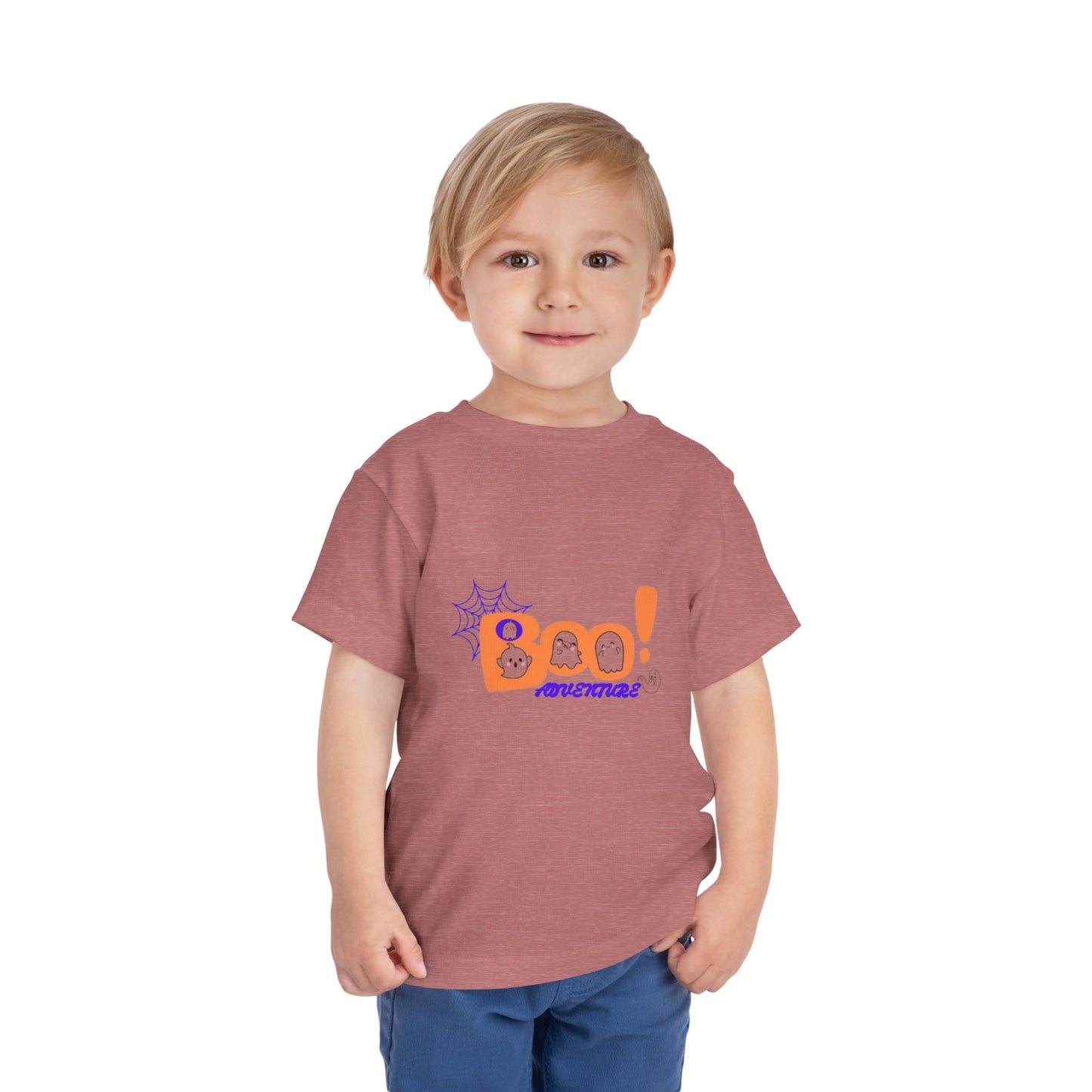 Boo Adventure Kids' T-Shirts | Fun & Spooky Halloween Tees | Toddler Short Sleeve Tee
