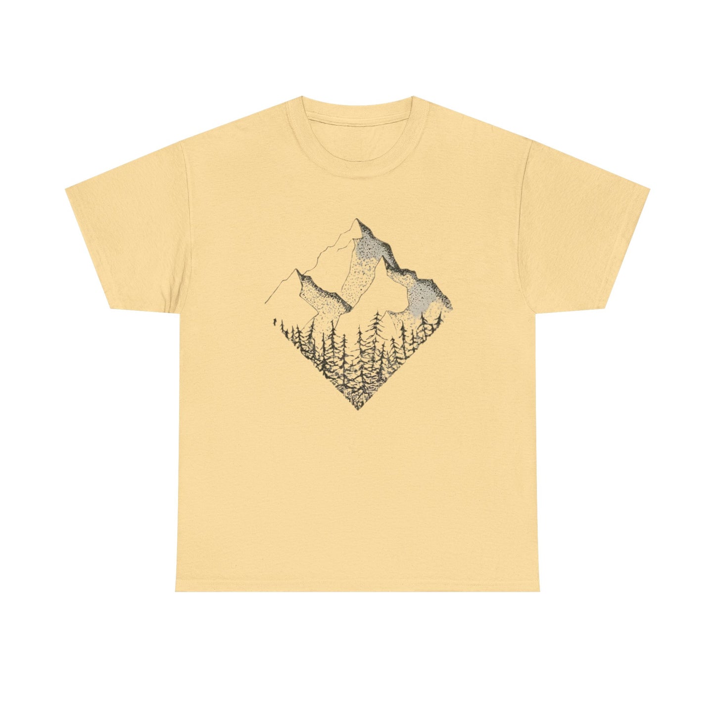 Mountain Range Adventure Unisex Tee, Hiking T-Shirt National Parks, Outdoors Gift Nature Lover Shirt, Diamond Range Shirt