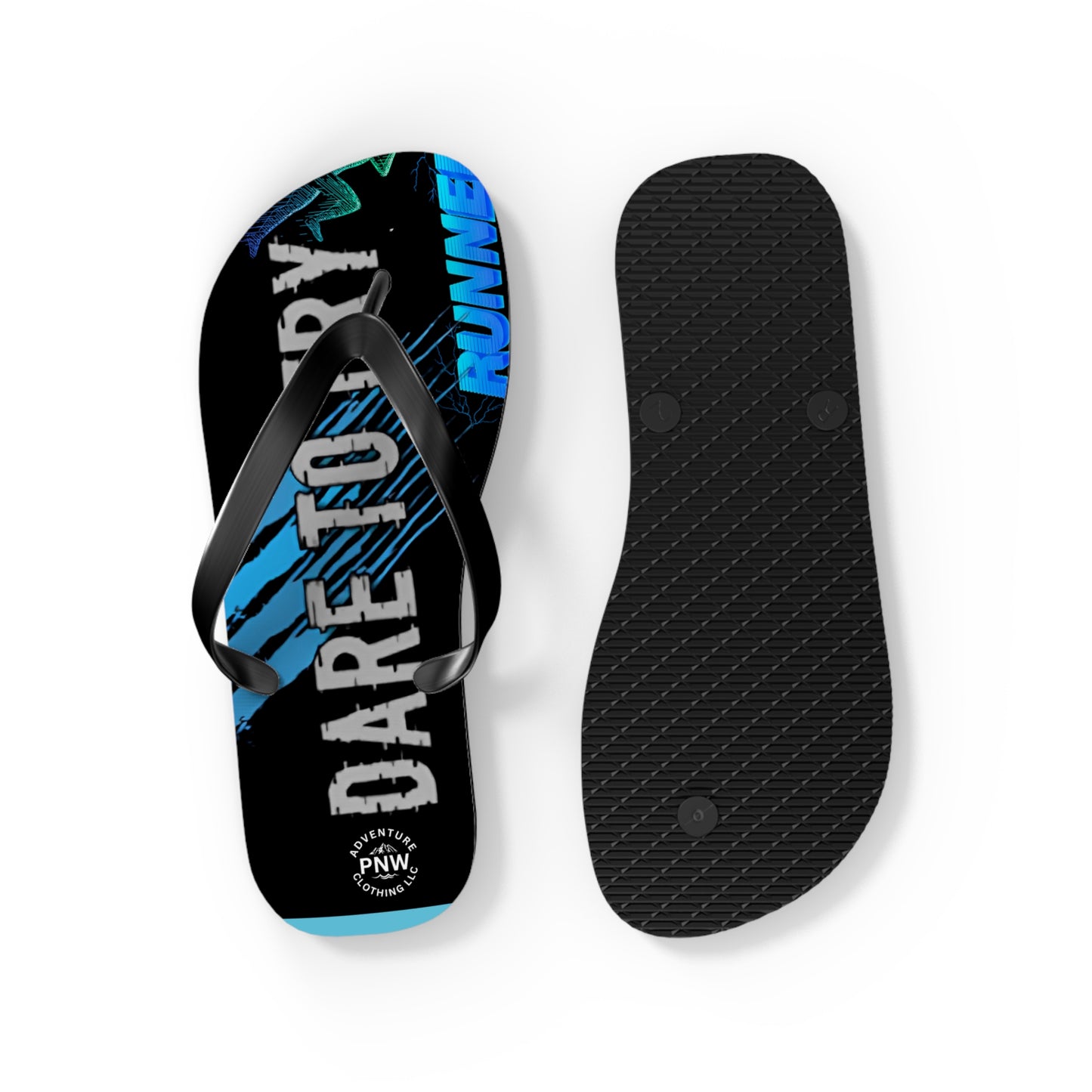 Adventure Flip Flops for Hikers, Stylish Beach Sandals, Summer Footwear, Gift for Outdoors Enthusiasts, Fun Vacation Accessories