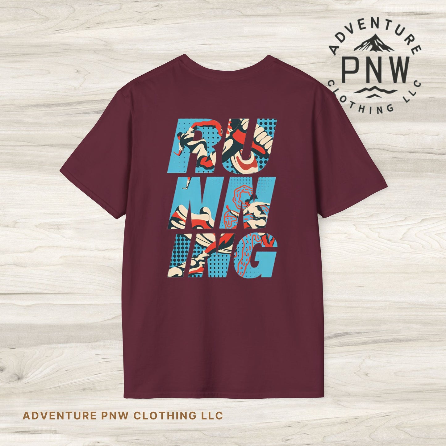 Try to Dare Athletic T-Shirt, Running Hiking PNW Outdoor Adventure Tee, Unisex Softstyle Apparel
