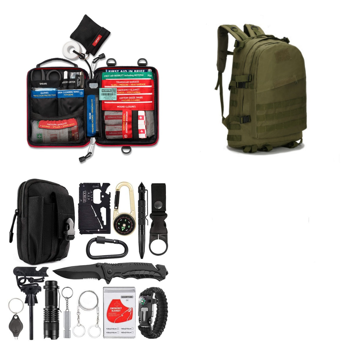 Multi-Function Survival Tool | Outdoor Camping & Self-Defense Gear