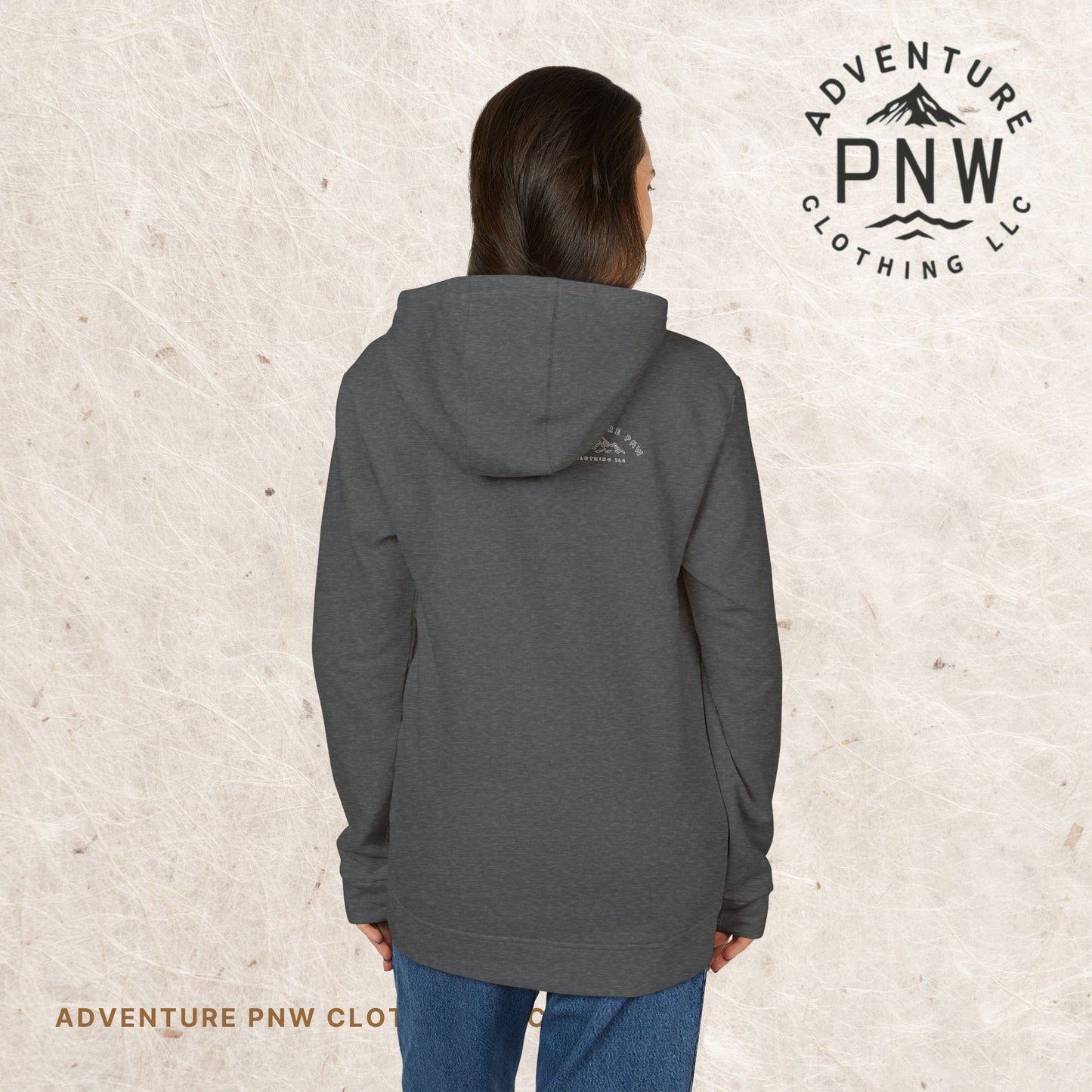 Adidas® Eco-Friendly Fleece Hoodie | Custom Comfy Adventure Mountains
