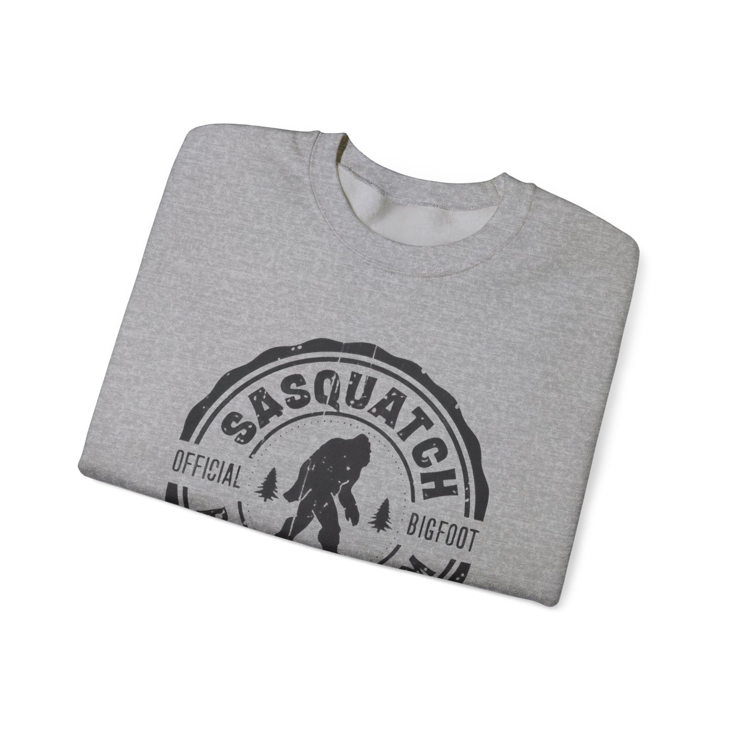 Sasquatch Bigfoot Research Team Crewneck Sweatshirt - Funny Sasquatch Apparel, Unisex Sweatshirt, Cryptid Gift, Sasquatch Lover Gift,
