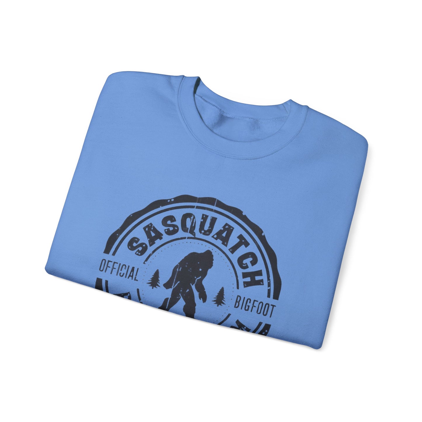 Sasquatch Bigfoot Research Team Crewneck Sweatshirt - Funny Sasquatch Apparel, Unisex Sweatshirt, Cryptid Gift, Sasquatch Lover Gift,