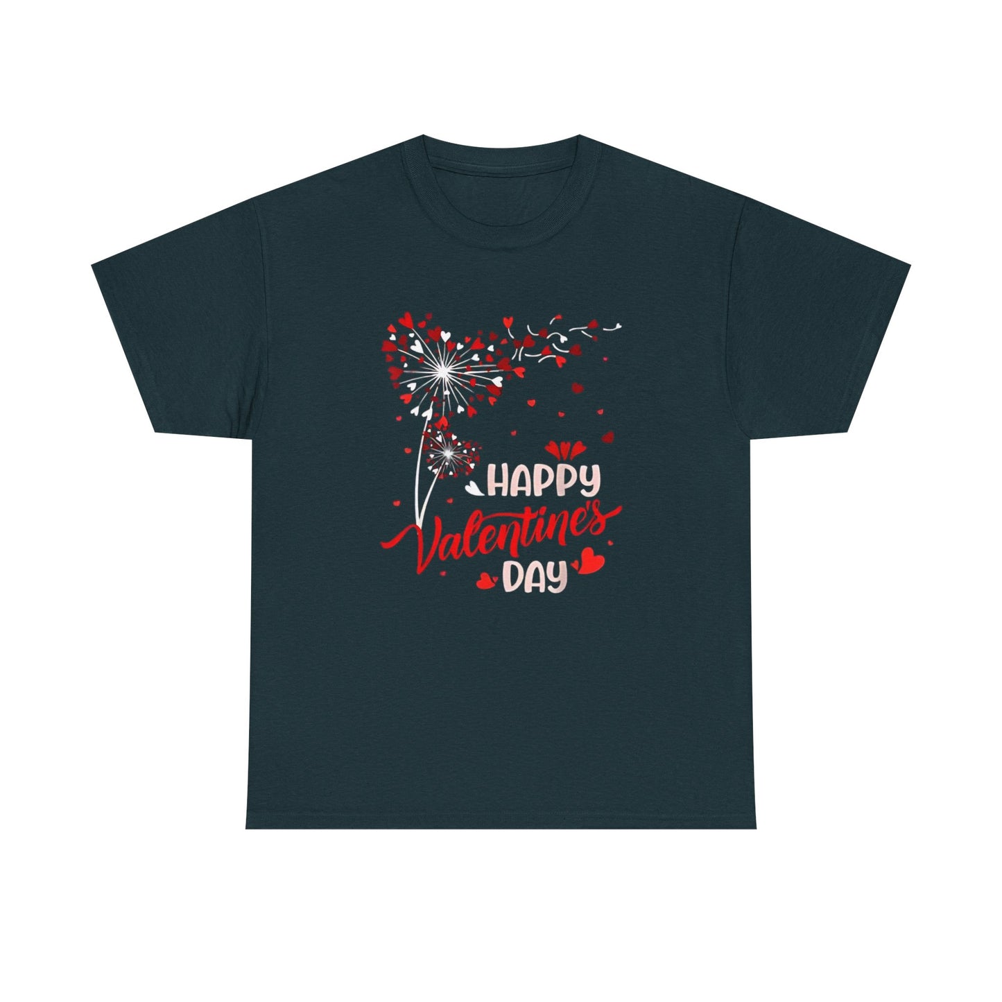 Valentines Day Dandelion Heart Tee, Love Gift T-Shirt, Women Girls Kids Shirt, Unisex T-shirt