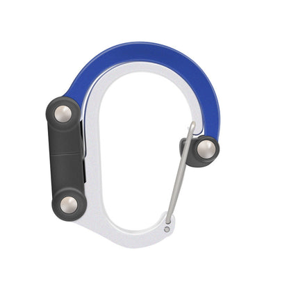 Hybrid Gear Clip - Carabiner Rotating Hook Clip Non-Locking Strong Clips For Camping Fishing Hiking Travel Backpack Out