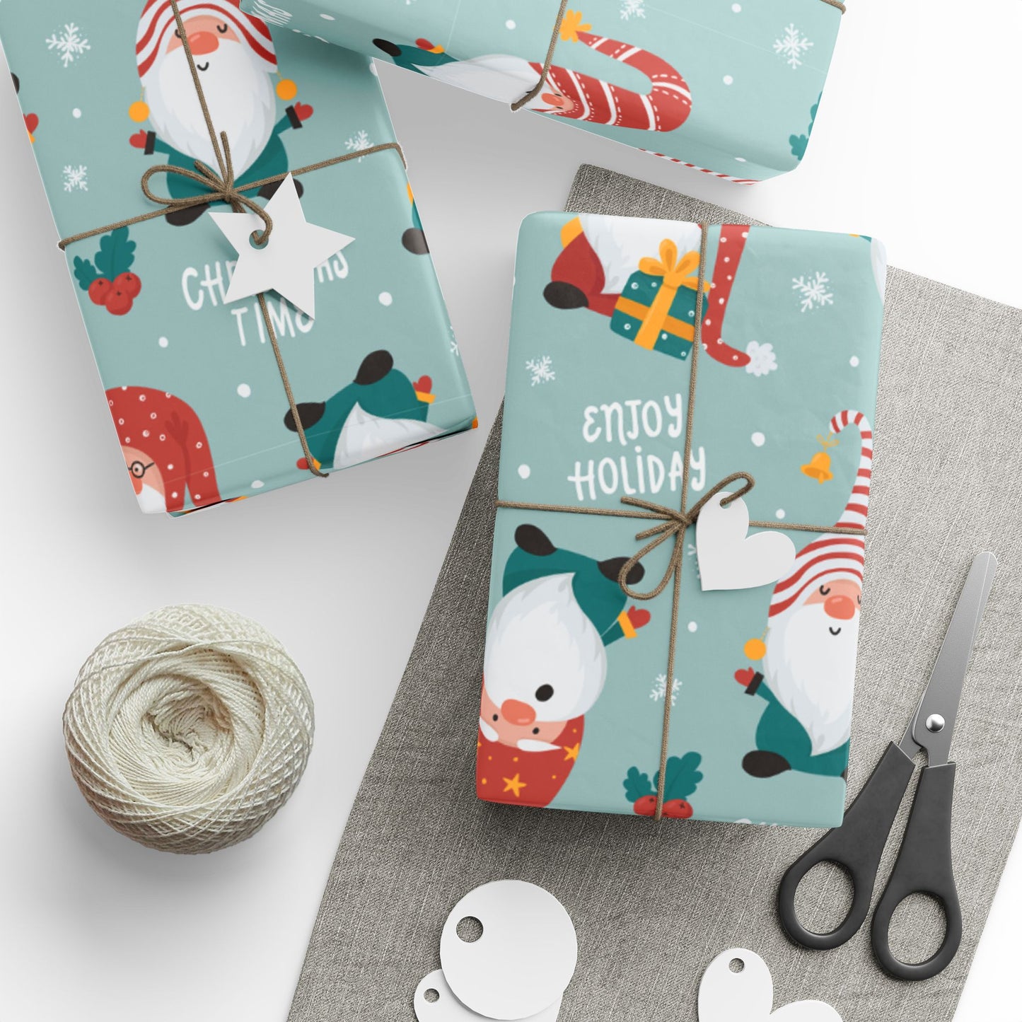 Christmas Wrapping Paper| Christmas Adventure Decoration | Festive Holiday Gift Wrap | Perfect for All Your Gifting Needs