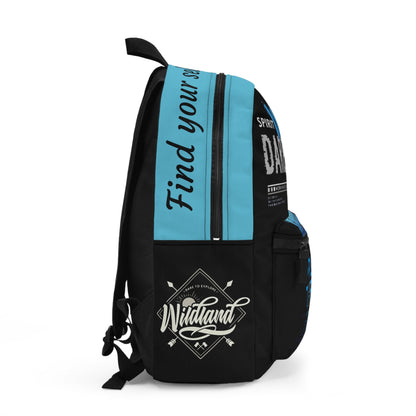 PNW Adventure Backpack: Dare to Try, Outdoor Gear, Travel Companion, Student Bag, Fitness, Sporty Style bag, Hike Backpack