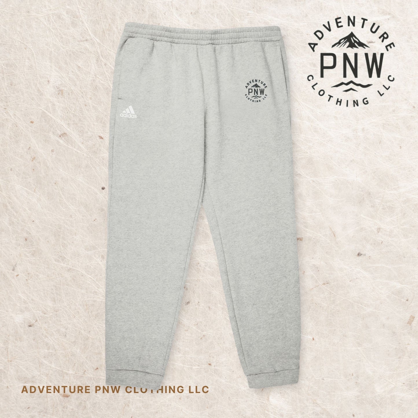 Sustainable Original Design adidas® Unisex Fleece Joggers - Comfortable, Eco-Friendly, and Stylish with Custom Designs