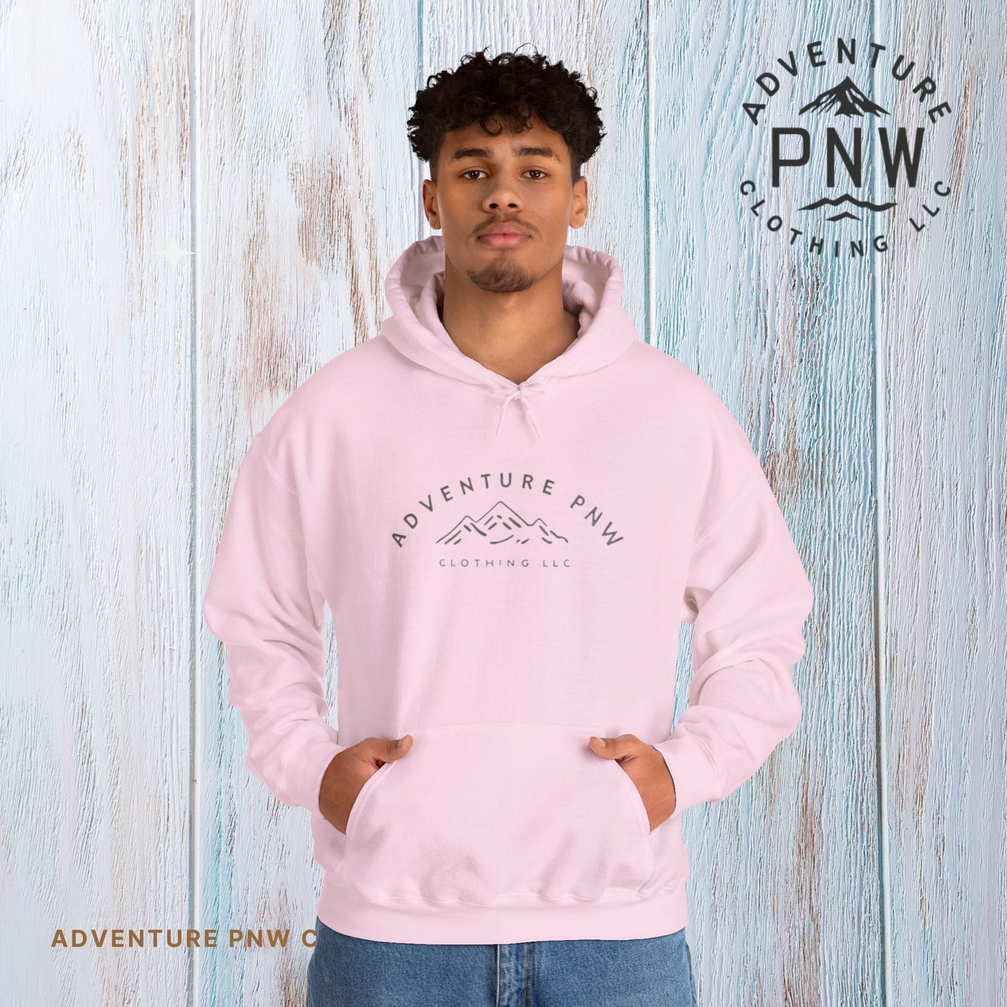 Original Adventure PNW Hoodie Design | Stylish Comfort for Outdoor Fun Adventure Mountains