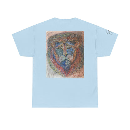 "The lion" - oil pastel