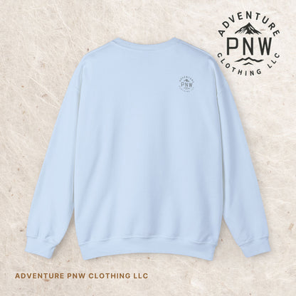 Heart Flowers Sweatshirt –Adventure Floral Nature Lover Gift