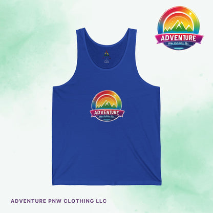 PRIDE Adventure Tank Top Mountain-Inspired Comfort and Style