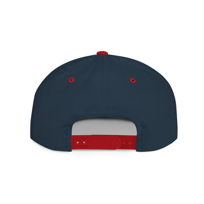 Run on the Wild Side Flat Bill Snapback Hat, Cool Unisex Cap for Outdoor Adventures, Trendy Hat for Summer Festivals, Great Gift for Nature