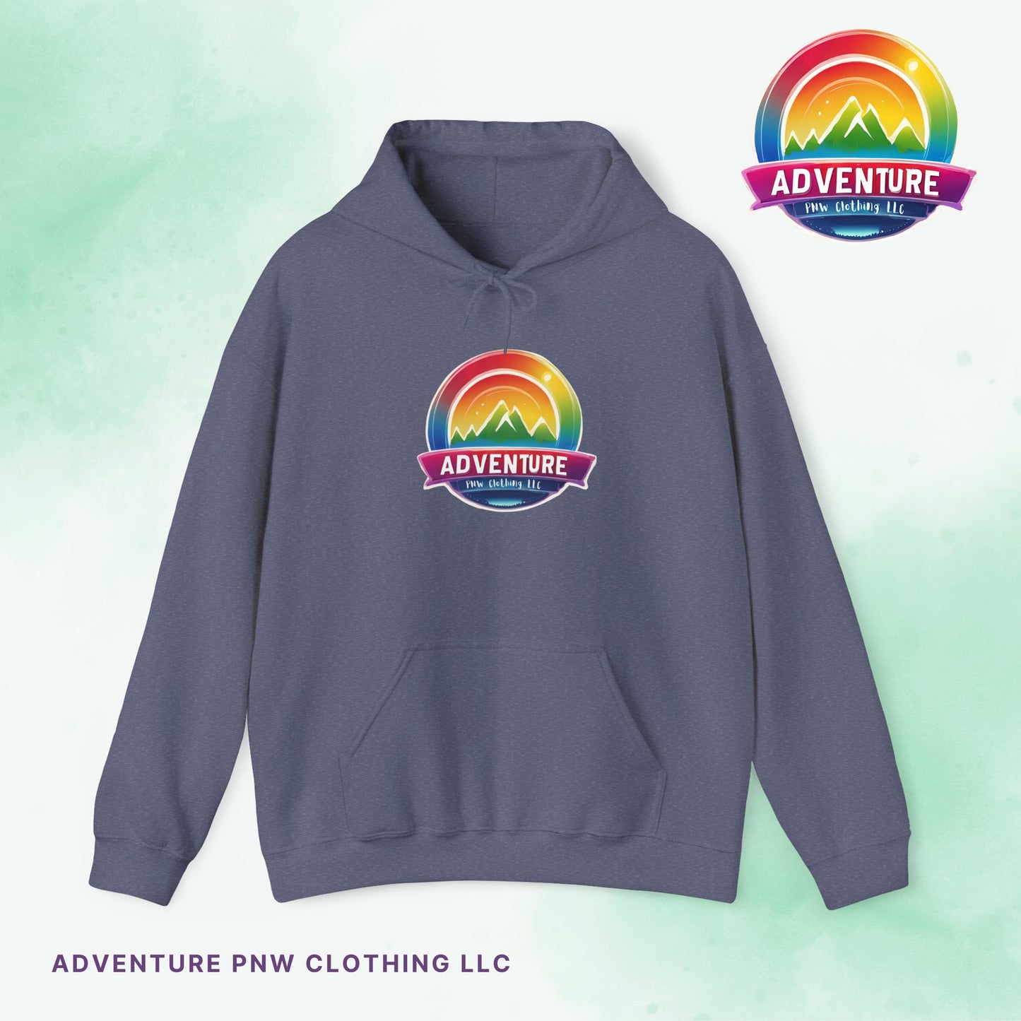 PRIDE Hoodie Stylish, Comfortable, and PRIDE Inspired Outdoor Mountain Adventure