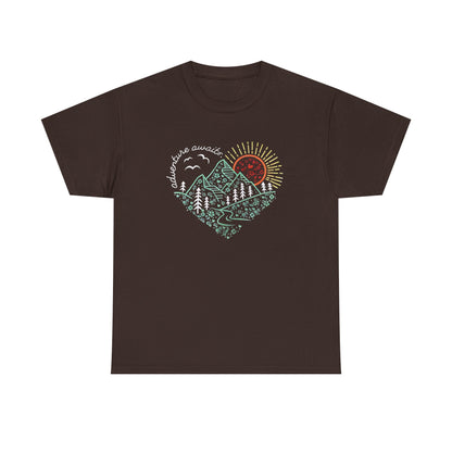 Adventure Awaits Tee – Mountain Explorer Shirt