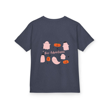 Kids Boo Adventure Ghost & Pumpkin Tee