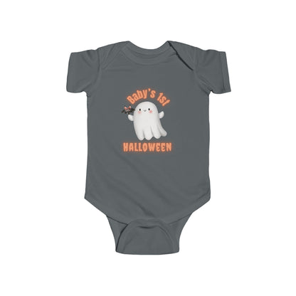 Baby’s First Halloween Bodysuit | Cute Adventure Ghost & Bat Baby Outfit