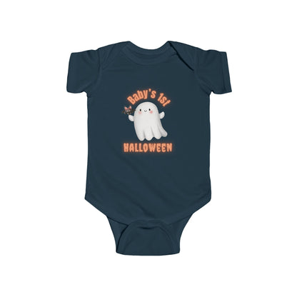 Baby’s First Halloween Bodysuit | Cute Adventure Ghost & Bat Baby Outfit