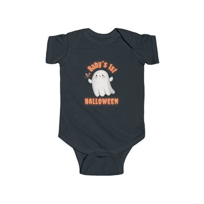 Baby’s First Halloween Bodysuit | Cute Adventure Ghost & Bat Baby Outfit