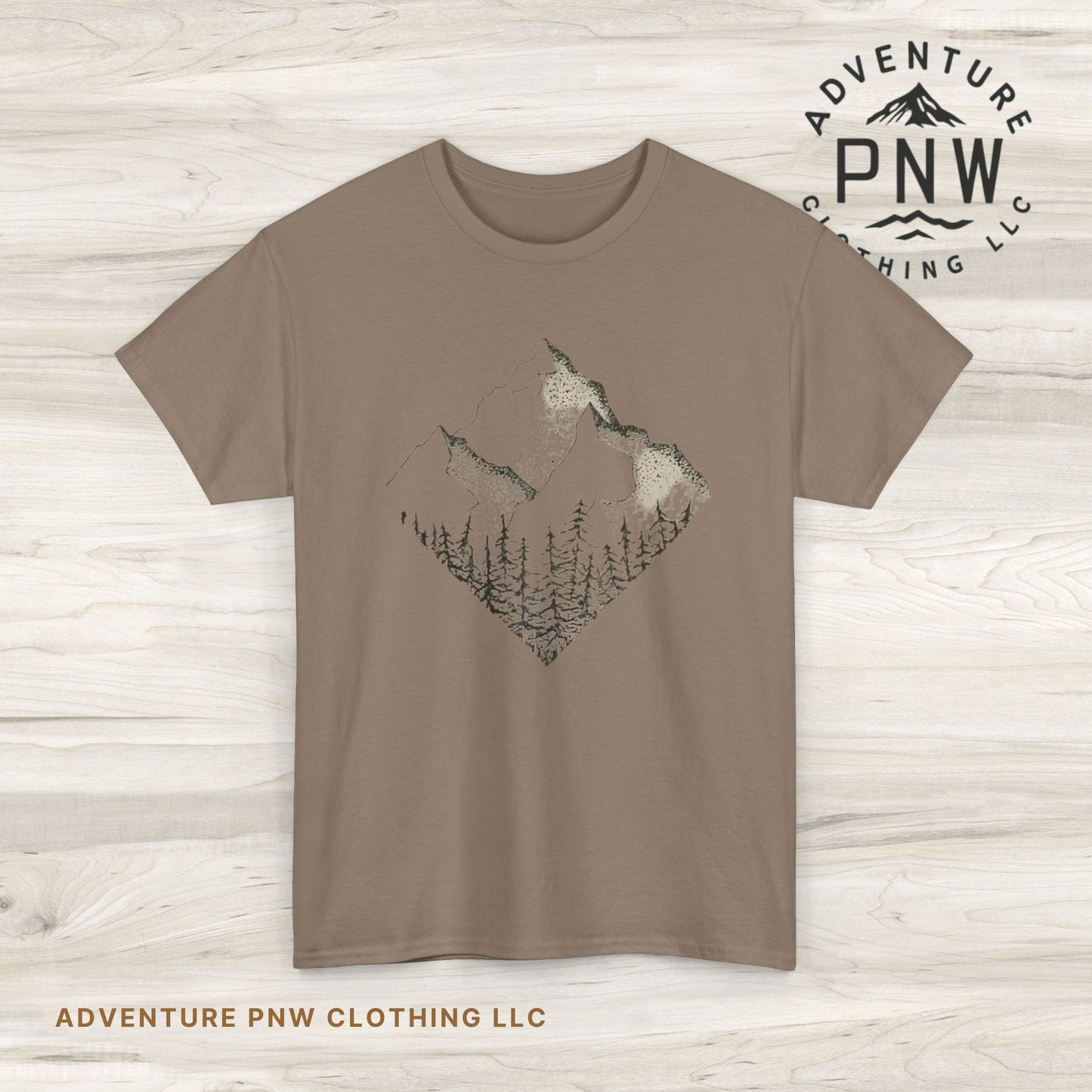 Mountain Range Adventure Tee – Hiking & Nature Shirt