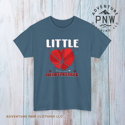 Heart Breaker Valentine's Day Unisex Tee, V Day Gift for Him or Her, Love Shirt, Relationship Gift, Valentine's Apparel, Red Heart Tee