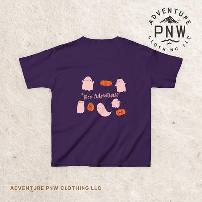 Kids Boo Adventure Ghost & Pumpkin Tee