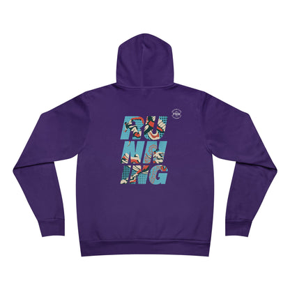 Adventure Hoodie – Be Brave Stay Wild, Unisex Pullover