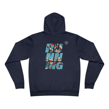 Adventure Hoodie – Be Brave Stay Wild, Unisex Pullover