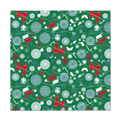 Festive Christmas Tablecloths Adding Warmth Style Christmas Adventure Decorations