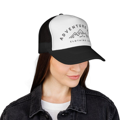 Trucker Caps with Adventure PNW Mountain | Durable Polyester & Nylon Mesh Hats