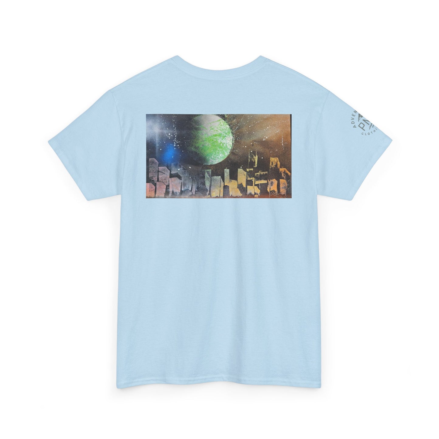 "Galaxy city" - spray paint