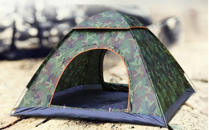 2-4 Person Camping Tent | Single & Double Door