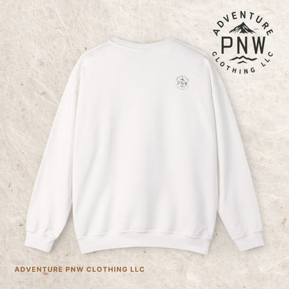 Retro Heart Valentine Sweatshirt –Adventure Gift for Her