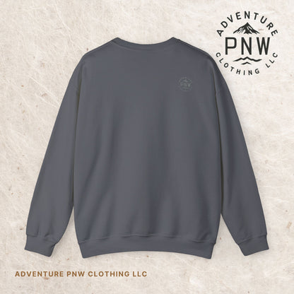Retro Heart Valentine Sweatshirt –Adventure Gift for Her
